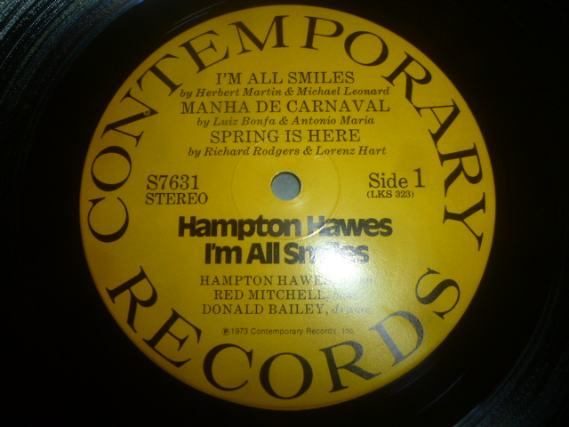 画像: HAMPTON HAWES/I'M ALL SMILES