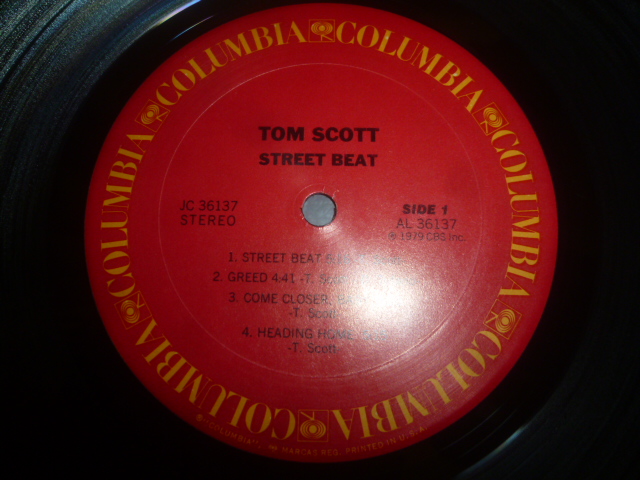 画像: TOM SCOTT/STREET BEAT