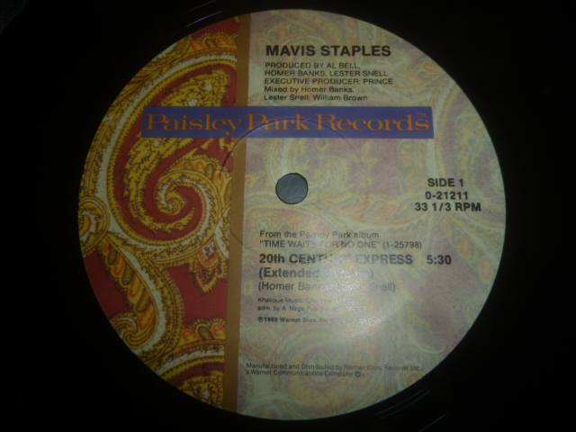 画像: MAVIS STAPLES/20TH CENTURY EXPRESS (12")