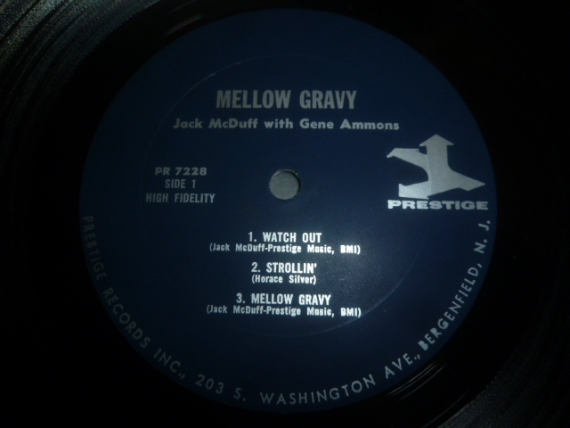 画像: BROTHER JACK McDUFF & GENE AMMONS/MELLOW GRAVY