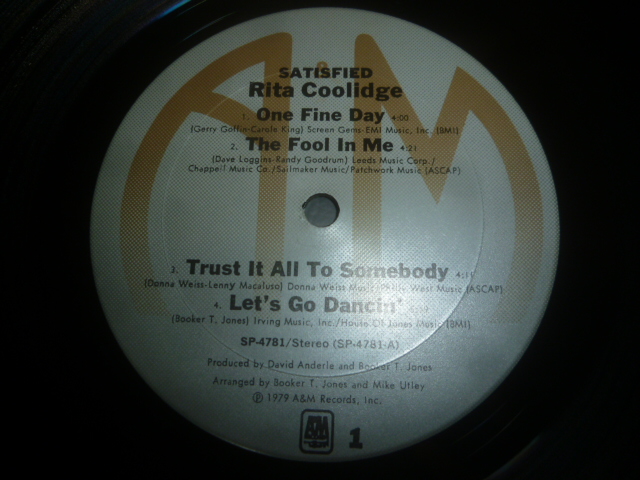 画像: RITA COOLIDGE/SATISFIED