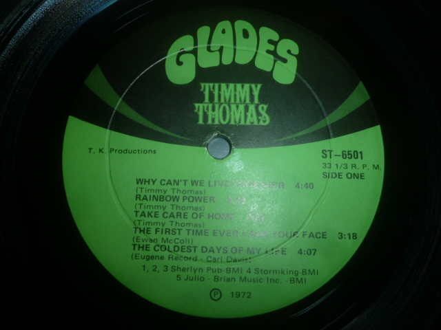 画像: TIMMY THOMAS/WHY CAN'T WE LIVE TOGETHER