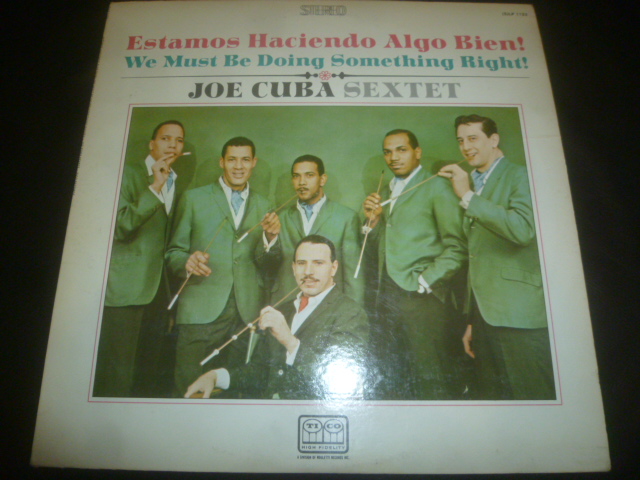 画像1: JOE CUBA SEXTET/ESTAMOS HACIENDO ALGO BIEN!