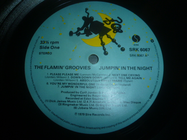 画像: FLAMIN' GROOVIES/JUMPIN' IN THE NIGHT