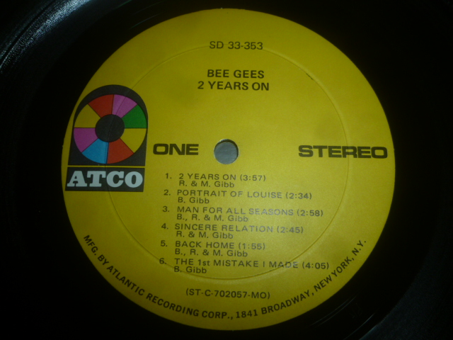 画像: BEE GEES/2 YEARS ON