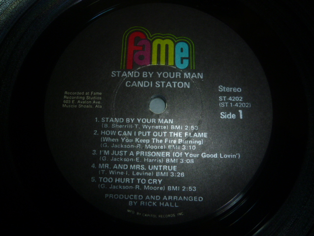 画像: CANDI STATON/STAND BY YOUR MAN