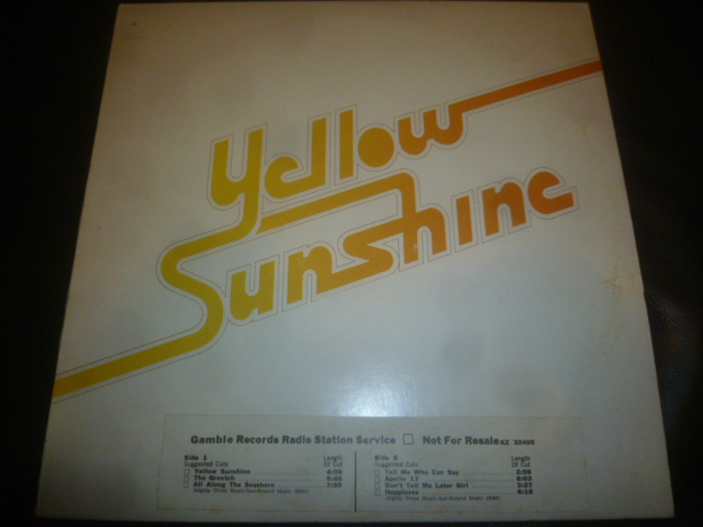 画像1: YELLOW SUNSHINE/SAME