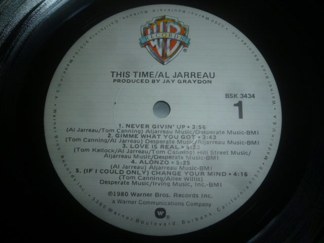 画像: AL JARREAU/THIS TIME