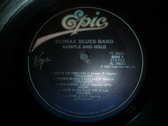 画像: CLIMAX BLUES BAND/SAMPLE AND HOLD