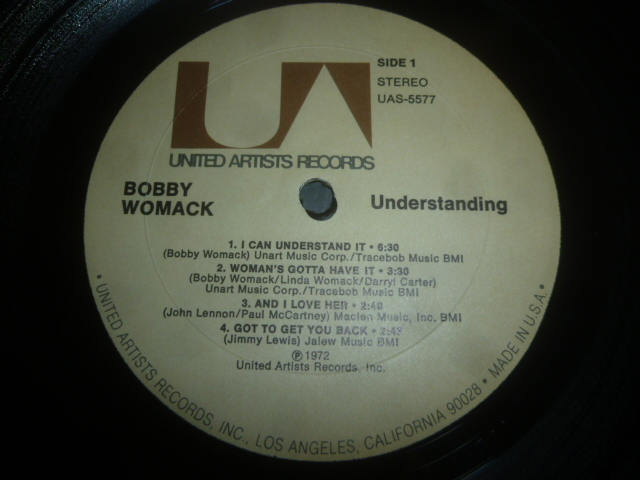 画像: BOBBY WOMACK/UNDERSTANDING