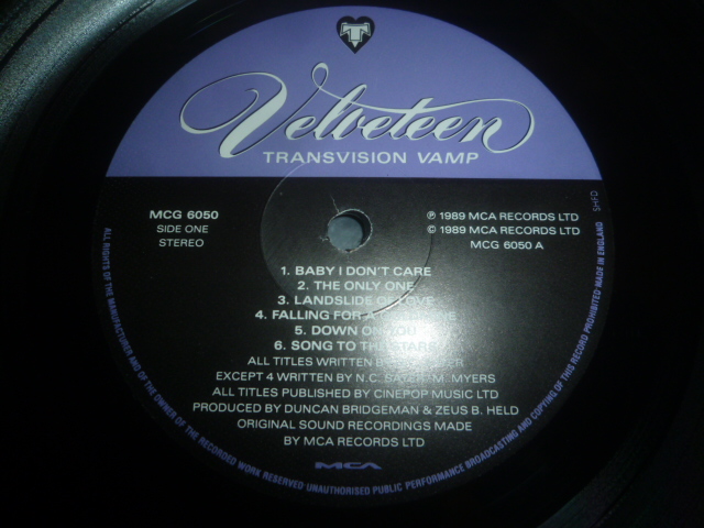 画像: TRANSVISION VAMP/VELVETEEN