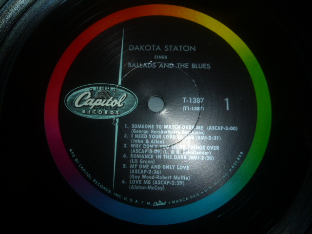 画像: DAKOTA STATON/BALLADS AND THE BLUES