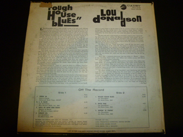 画像: LOU DONALDSON/ROUGH HOUSE BLUES