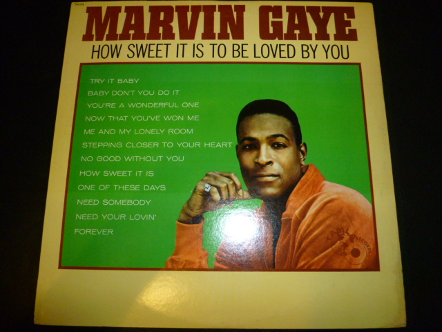 画像1: MARVIN GAYE/HOW SWEET IT IS TO BE LOVED BY YOU