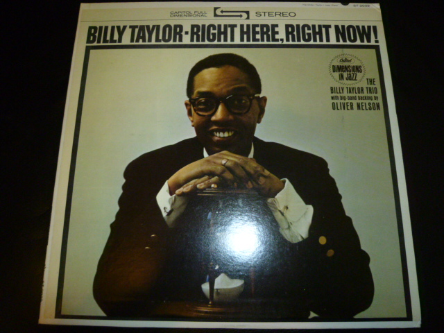 画像1: BILLY TAYLOR/RIGHT HERE,RIGHT NOW!